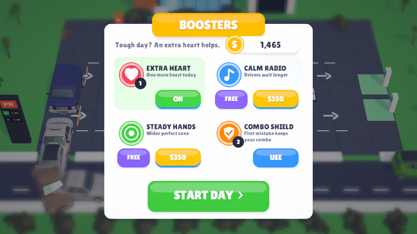 Booster tray